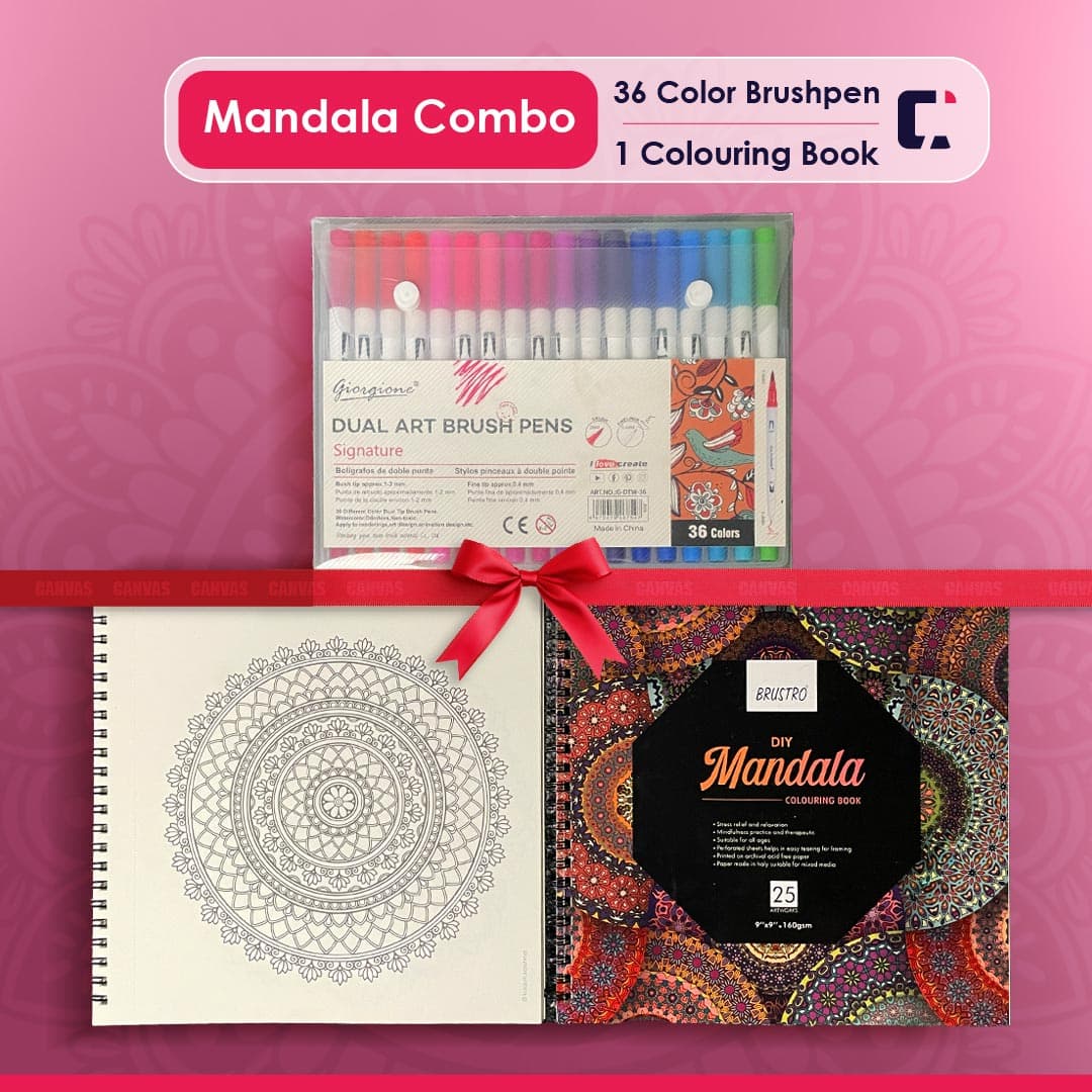 Mandala Combo 36 Color