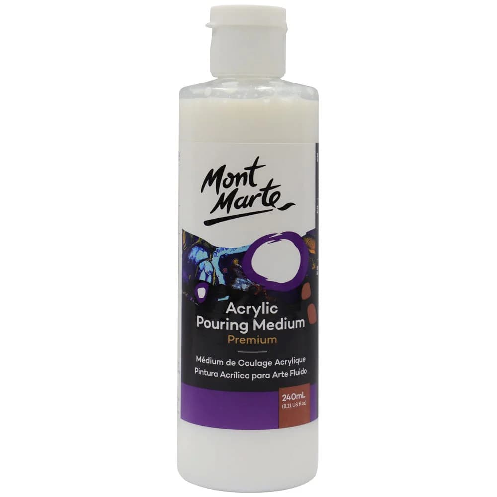 Mont Marte Premium Acrylic Pouring Medium – 240mL