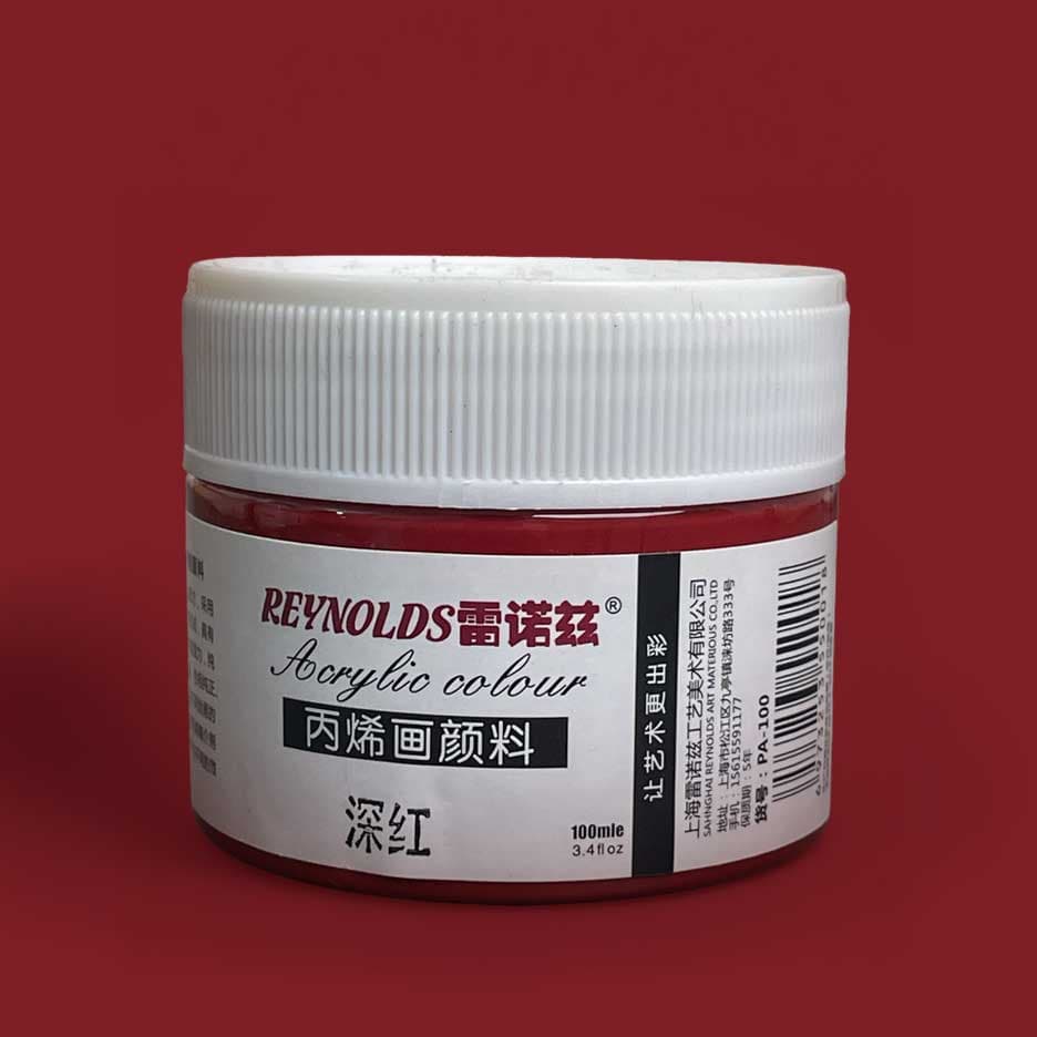 Reynolds Acrylic Deep red  100 ml